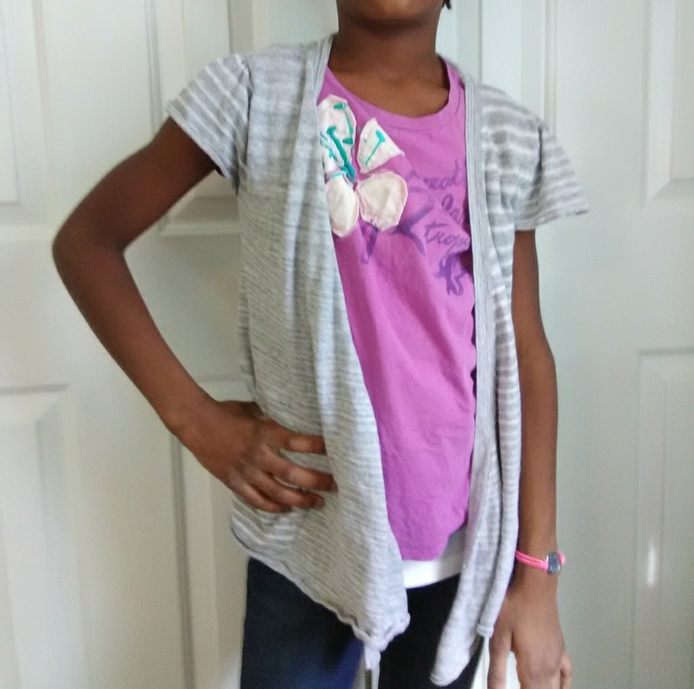 Women's Gray Sweater Vest